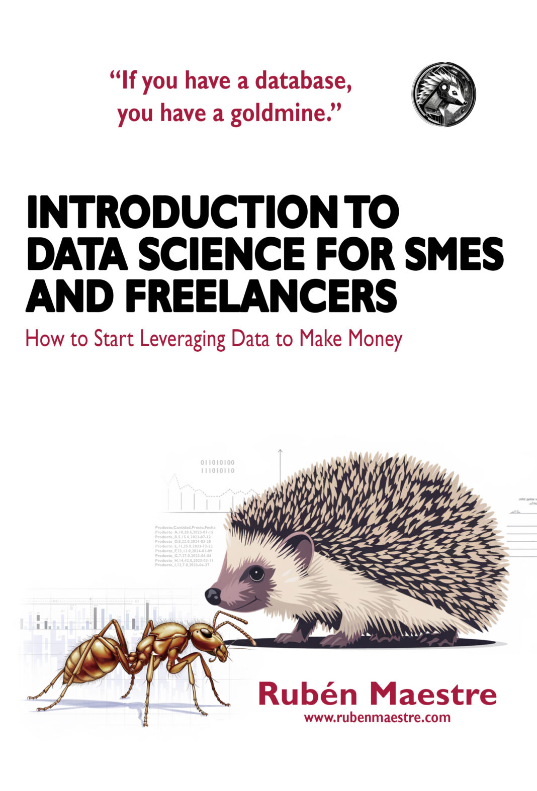 Cover of Rubén Maestre’s book on data science for SMEs and freelancers